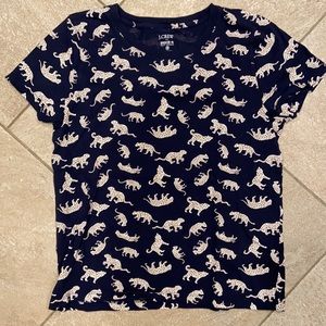 JCrew leopards T-shirt